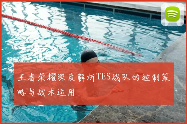 王者荣耀深度解析TES战队的控制策略与战术运用